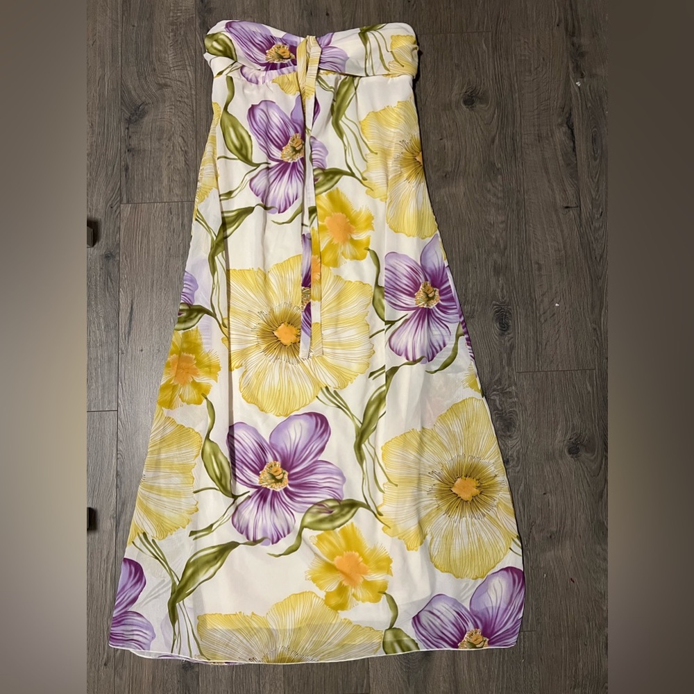 Maxi floral dress